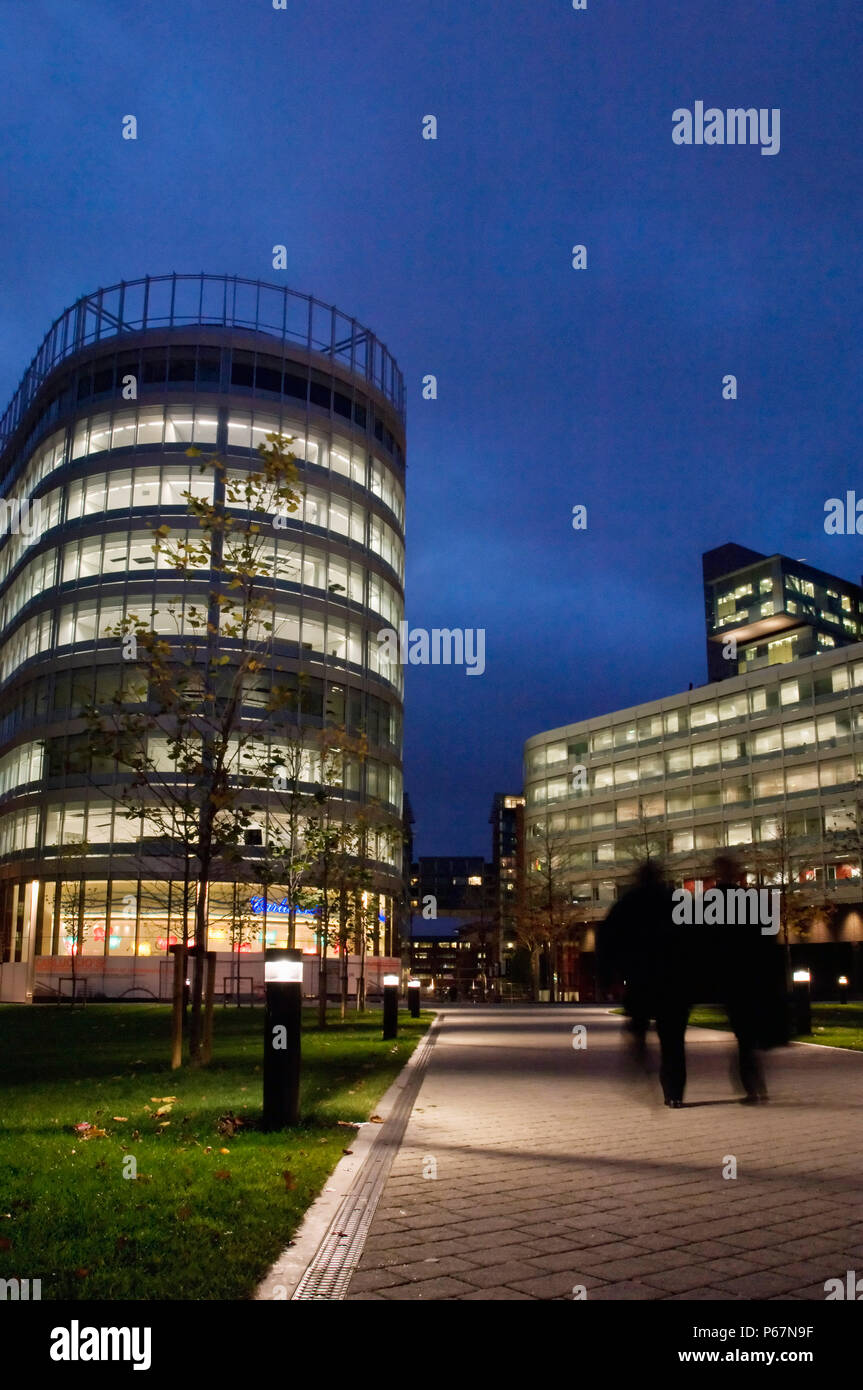 2 Hardman Square, Neubaugebietes Spinningfields entfernt, Manchester, UK, 2007 Stockfoto