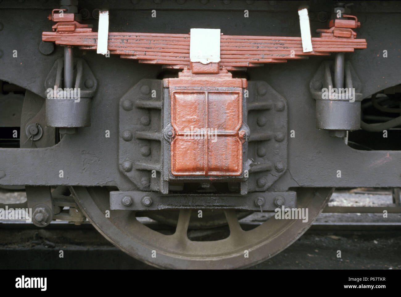 Einige feine Aktion als ky Liner ein Vulkanier (Wilkes Barre USA) "2-10-0 Köpfe südlich von Sumucuk mit einem kohlenzug vom Schwarzen Meer Zechen. 88 o Stockfoto