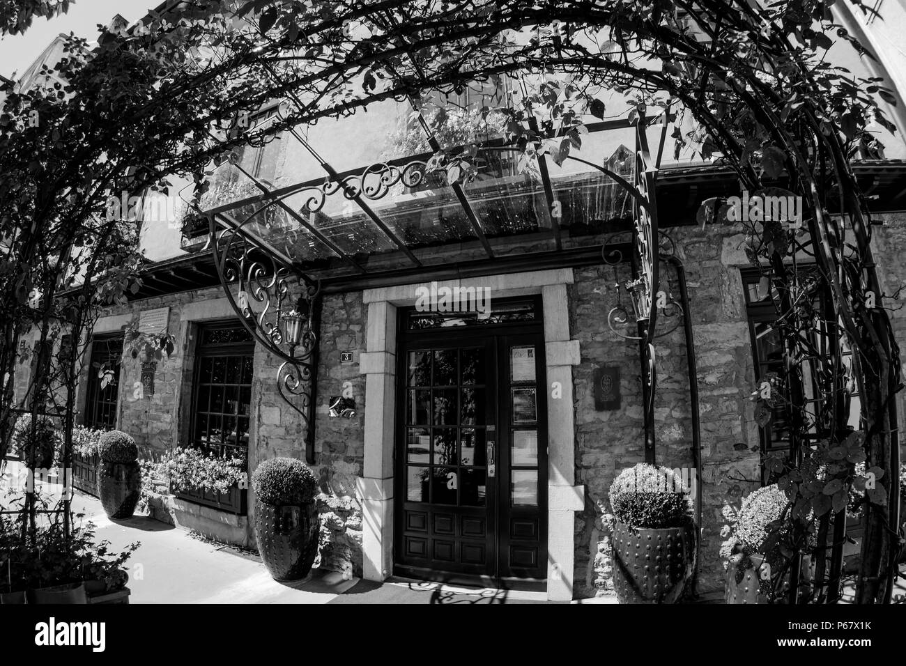 Pierre Orsi Restaurant, Lyon, Frankreich Stockfoto