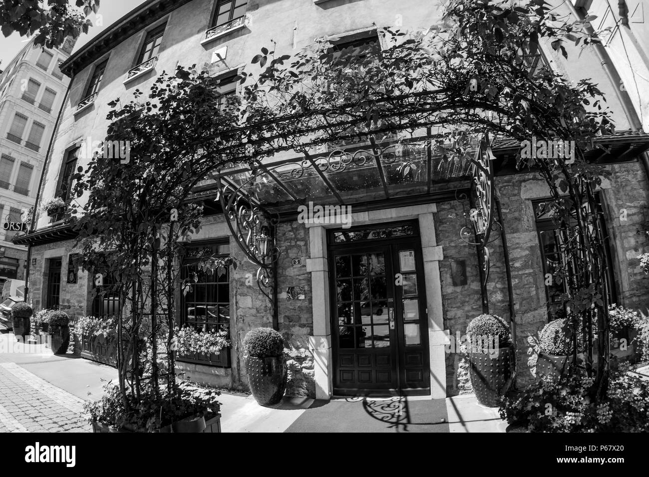 Pierre Orsi Restaurant, Lyon, Frankreich Stockfoto