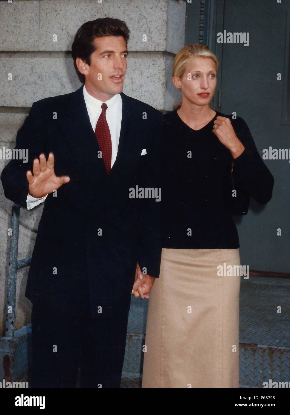 John Kennedy & Frau Carolyn Bessette 1996 Foto von John Barrett-PHOTOlink.net/MediaPunch Stockfoto