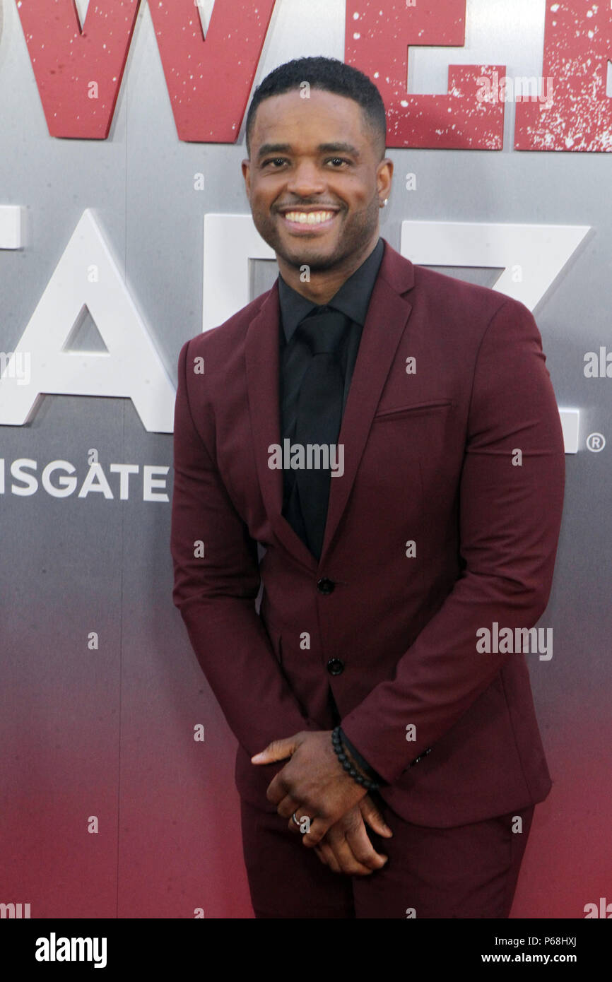 New York, NY, USA. 28 Juni, 2018. Schauspieler Lorenz Tate besucht die 'POWER' fünften Jahreszeit Weltpremiere durch die Starz' Network in der Radio City Music Hall am 28. Juni 2018 in New York City statt. Quelle: MPI 43/Media Punch/Alamy leben Nachrichten Stockfoto