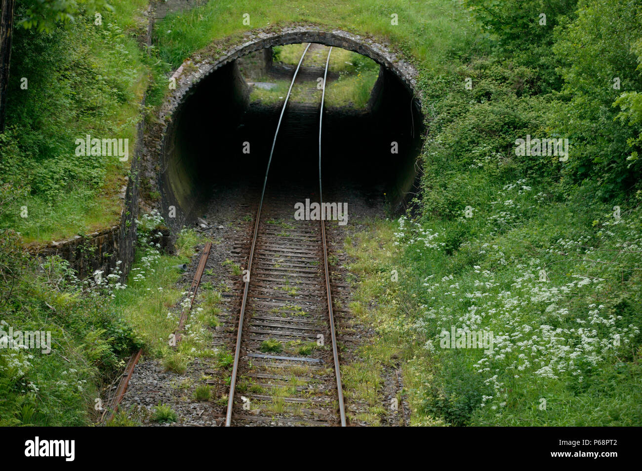 Tunnel am Tipperary am Mittwoch, den 28. Mai 2003. Stockfoto