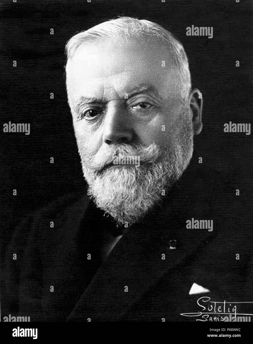 Louis Henri Vasquez (1860 – 1936), französischer Arzt Stockfoto