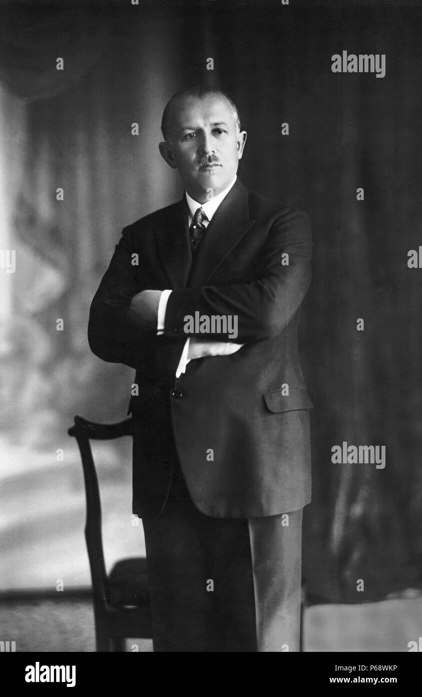 Kazimierz W?adys?aw Bartel 1882 - 26. Juli 1941; polnische Mathematiker und Politiker, Ministerpräsident Polens drei Mal zwischen 1926 und 1930 Stockfoto