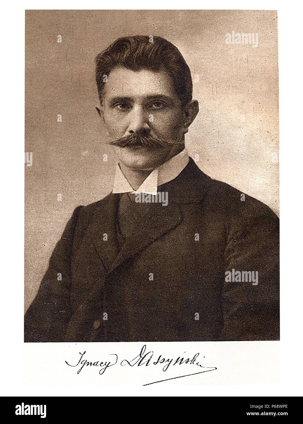 Ignacy Ewaryst Daszy? Ski (1866 – 1936) war ein polnischer Politiker, Journalist und Premierminister Stockfoto