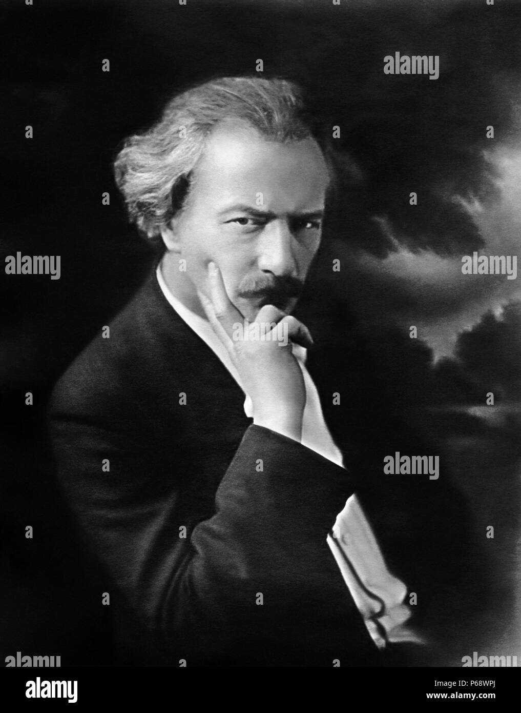 Ignacy Jan Paderewski 18. November 1860 bis 29. Juni 1941) Der polnische Pianist und Komponist, Politiker und Sprecher der polnischen Unabhängigkeit Stockfoto