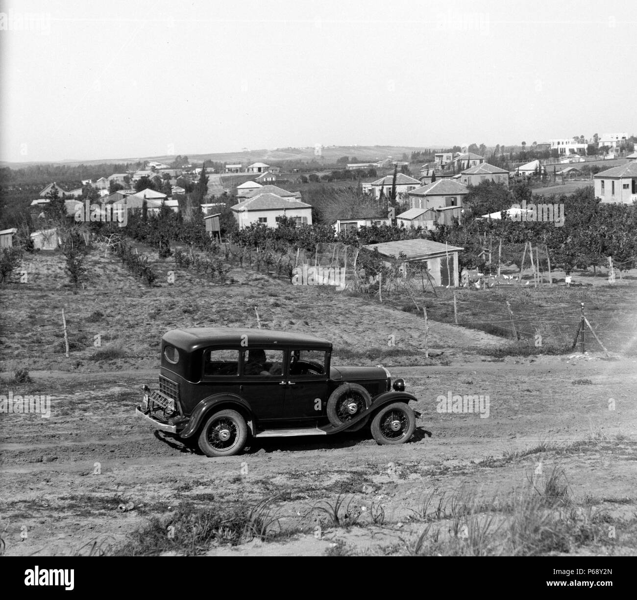 Foto der Bnei Brak Stadt auf Israels zentralen Mittelmeer Küstenebene liegt östlich von Tel Aviv, in der Dan Metropolregion und Tel Aviv District. Vom 1936 Stockfoto