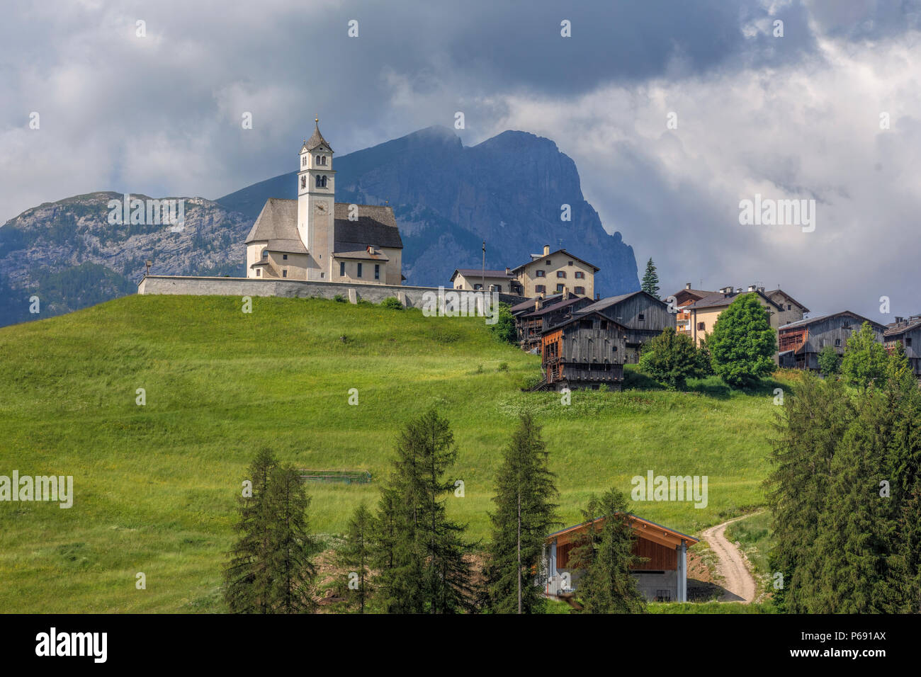 Colle Santa Lucia, Belluno, Venetien, Dolomiten, Italien, Europa Stockfoto