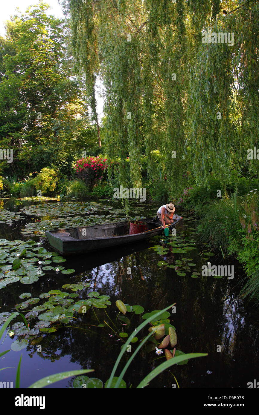 Giverny teich blumengarten Fotos und Bildmaterial in hoher