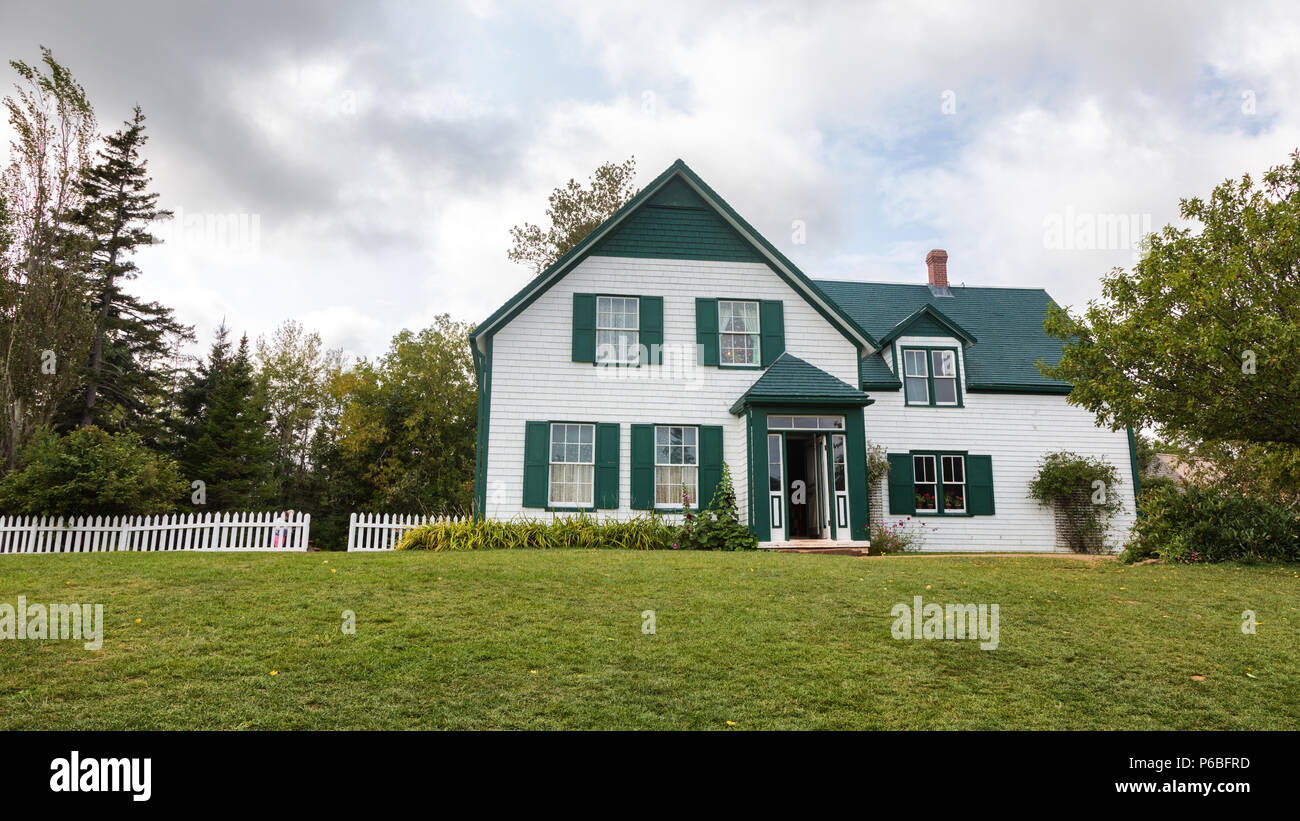 Prince Edward Island, Kanada - 11 September 2017: Dieses Haus ist die Einstellung für den berühmten Roman Anne von Green Gables, durch L.M Montgomery, und ist die Frühe Stockfoto
