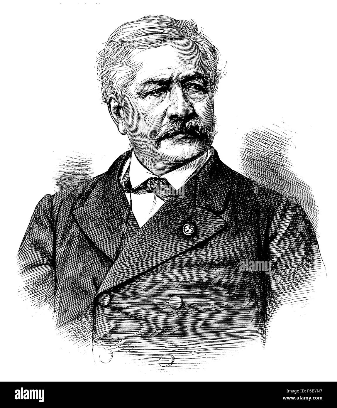 Ferdinand Graf von Lesseps, Stockfoto