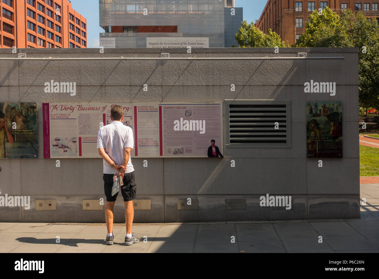 Präsidenten House Memorial Philadelphia PA Stockfoto