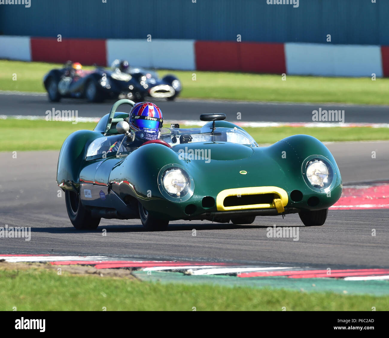 Oliver Bryant, Lotus 15, Stirling Moss Trophäe, Pre-61 Sportwagen, Donington historische Festival, Mai 2018, Rennsport, Motorsport, Motorsport, Nosta Stockfoto