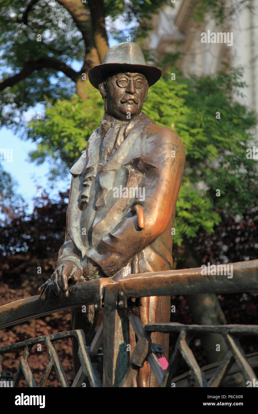 Ungarn, Budapest, Imre Nagy, Statue, Denkmal, Mahnmal, Stockfoto