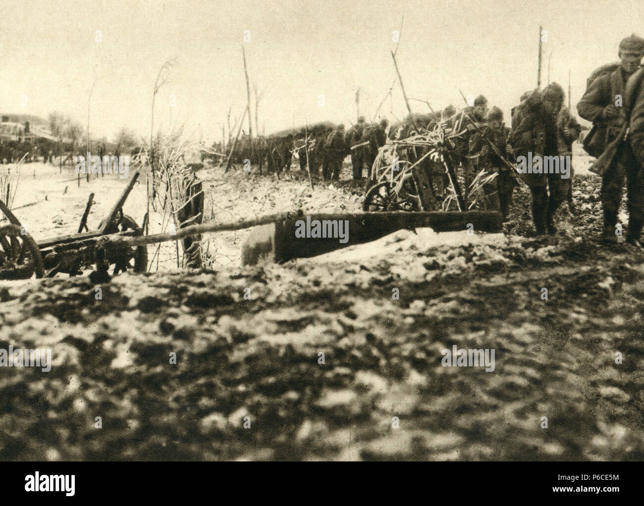 Weltkrieg, Braila, Donau Armee, WK 1, Weltkrieg, Weltkrieg Stockfoto