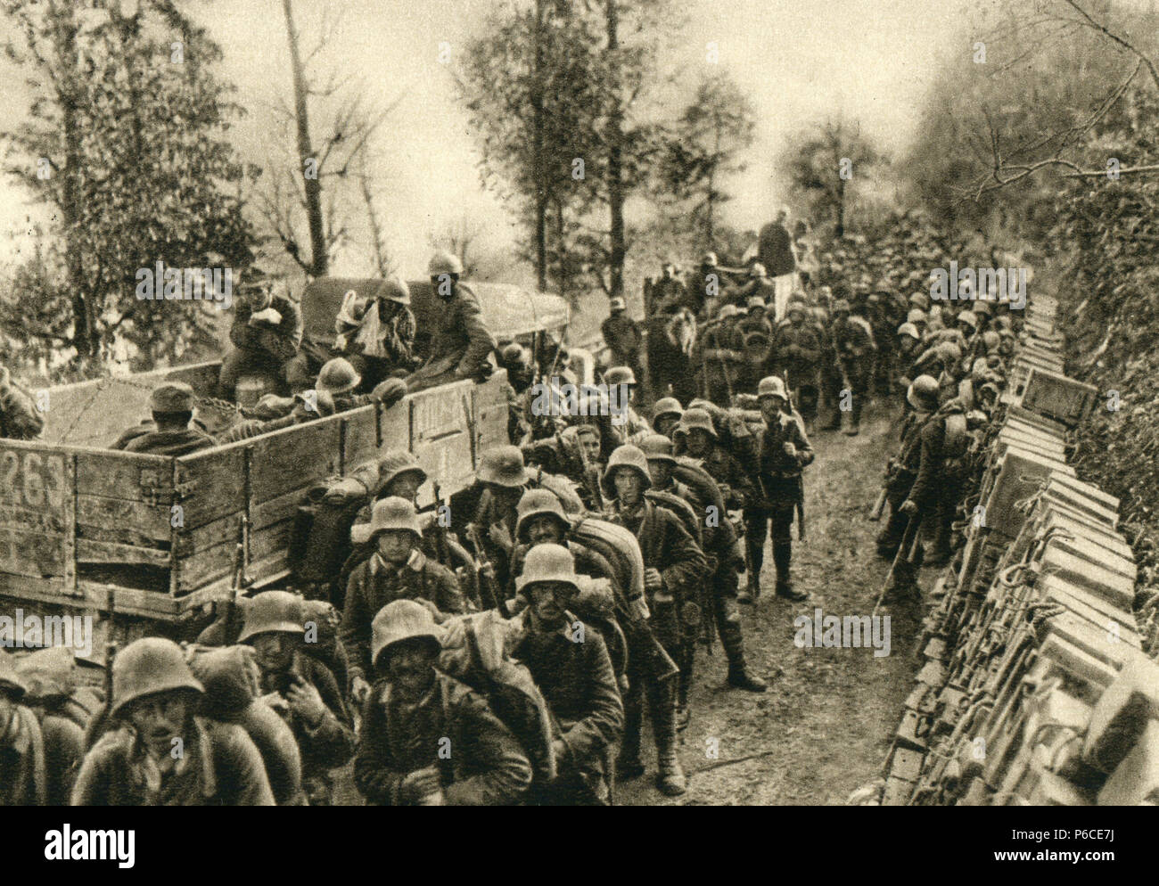 Cividale del Friuli, Vormarsch, Ostfront, WK