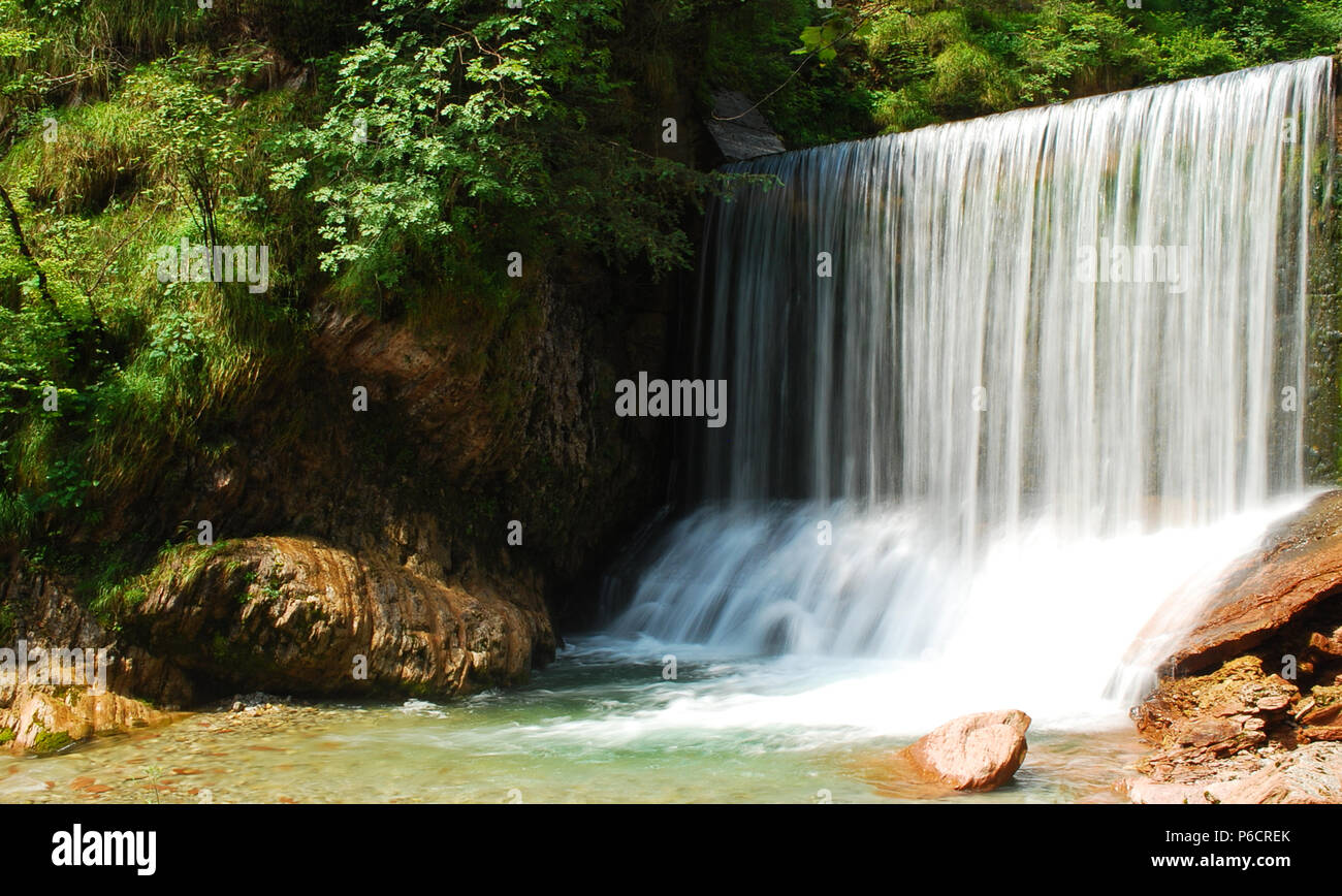 Die Wasserfälle von Plitvice, Kroatien Stockfoto