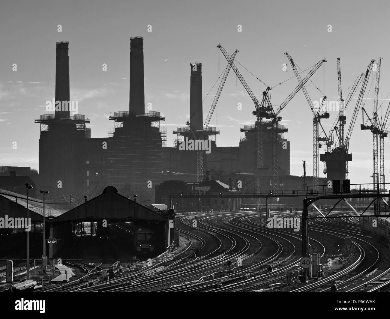 Battersea Power Station, London, UK. Architekten: Giles Gilbert Scott, Theo J. Halliday Stockfoto