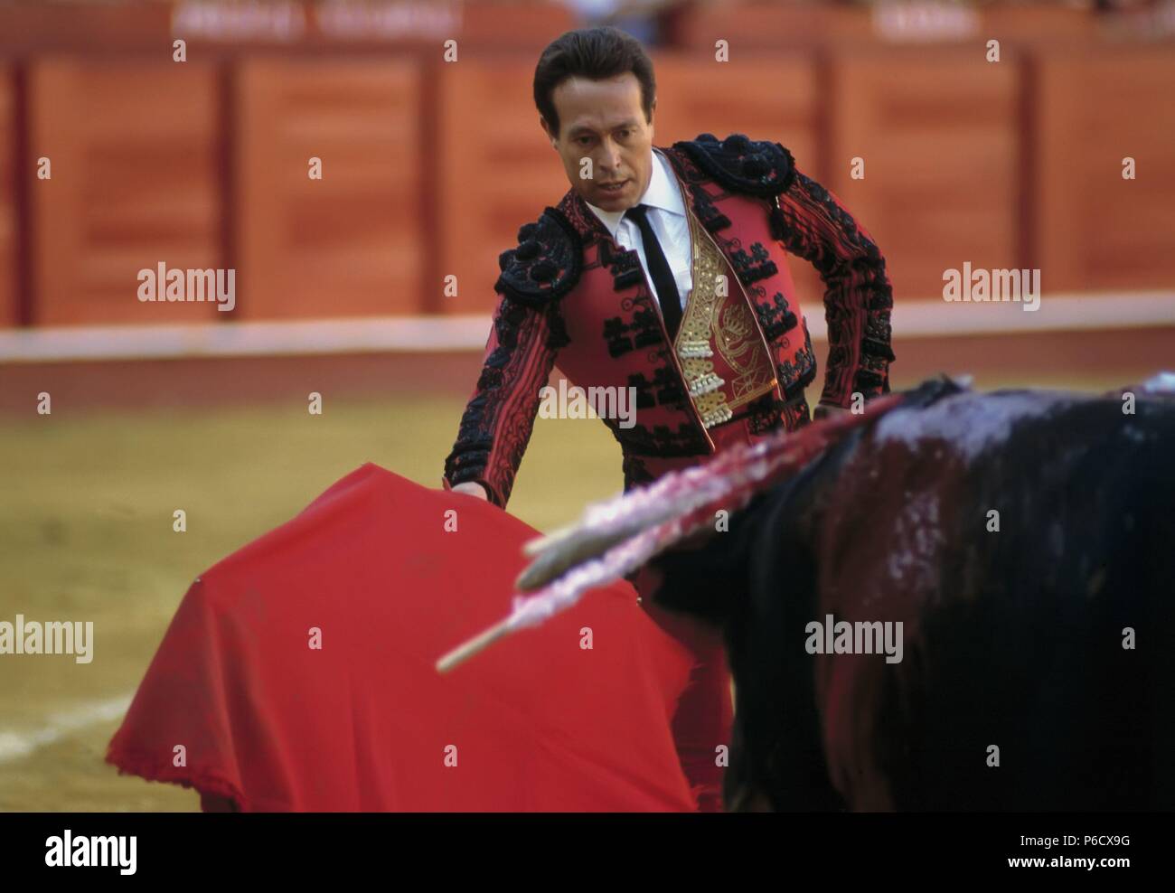 CURRO ROMERO. MATADOR DE TOROS ESPAÑOL. CAMAS 1935 -. Stockfoto