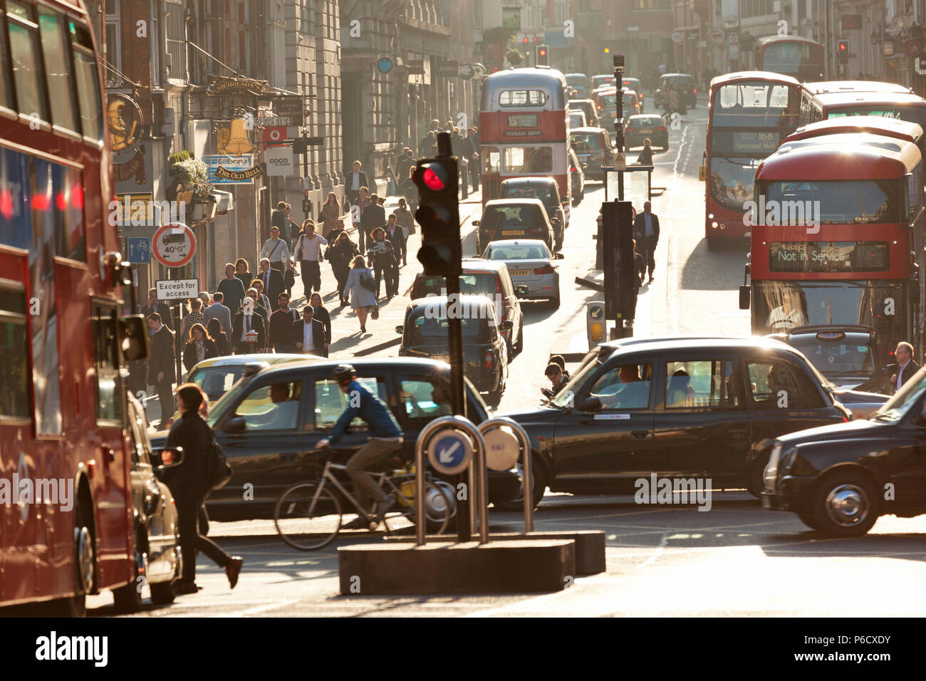 Rush Hour, London Stockfoto