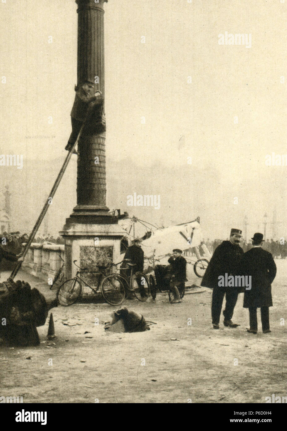 Paris, Place de la Concorde, WK 1, Weltkrieg, Weltkrieg Stockfoto