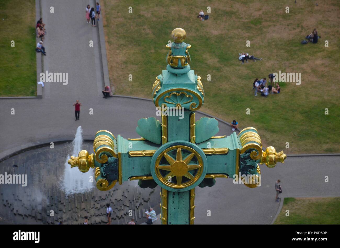 Berlin, Deutschland: Blick von der Kuppel der Kathedrale Stockfoto