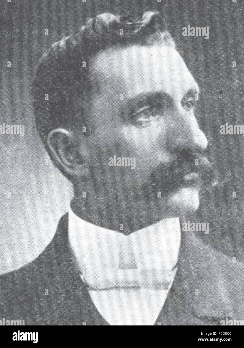 Englisch: Foto von Robert D. Junge ein Führer in der Kirche Jesu Christi der Heiligen der Letzten Tage. 1914 (Datum der Veröffentlichung) 82 Robert D. Junge Stockfoto