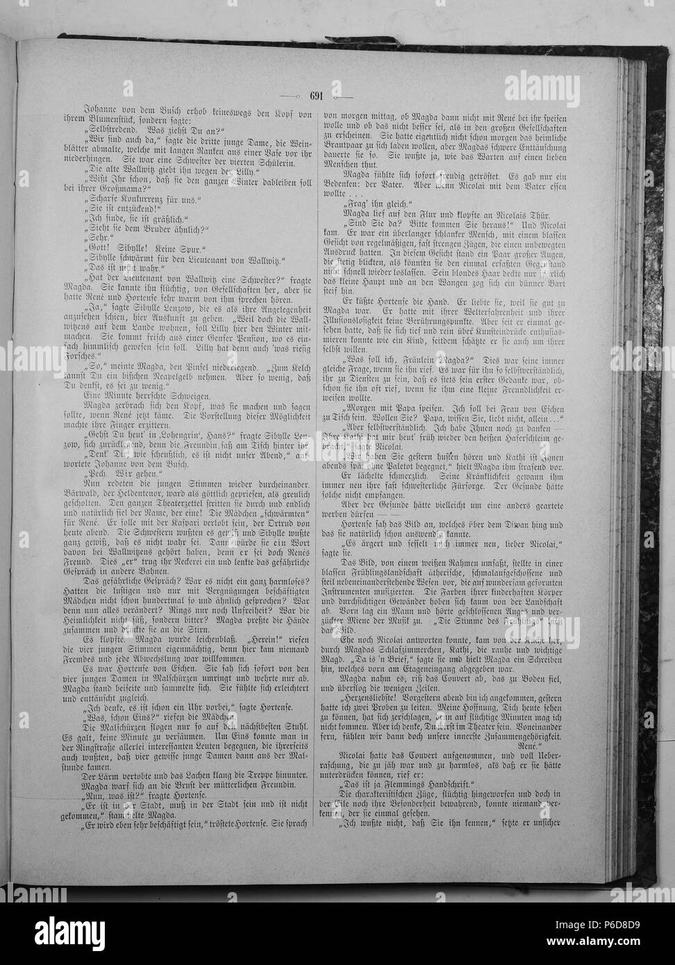 . Gartenlaube sterben. English: Seite 691 aus 'Die Gartenlaube'. Englisch: Seite 691 aus der Zeitschrift Die Gartenlaube für das Jahr 1895. Extrahierte Bild (falls vorhanden): Datei: Die Gartenlaube (1895) b 691.jpg - Hochauflösende,  2,5 MB. English: keine Bildunterschrift Englisch: keine Bildunterschrift. N/A22 Gartenlaube (1895) 691 Sterben Stockfoto