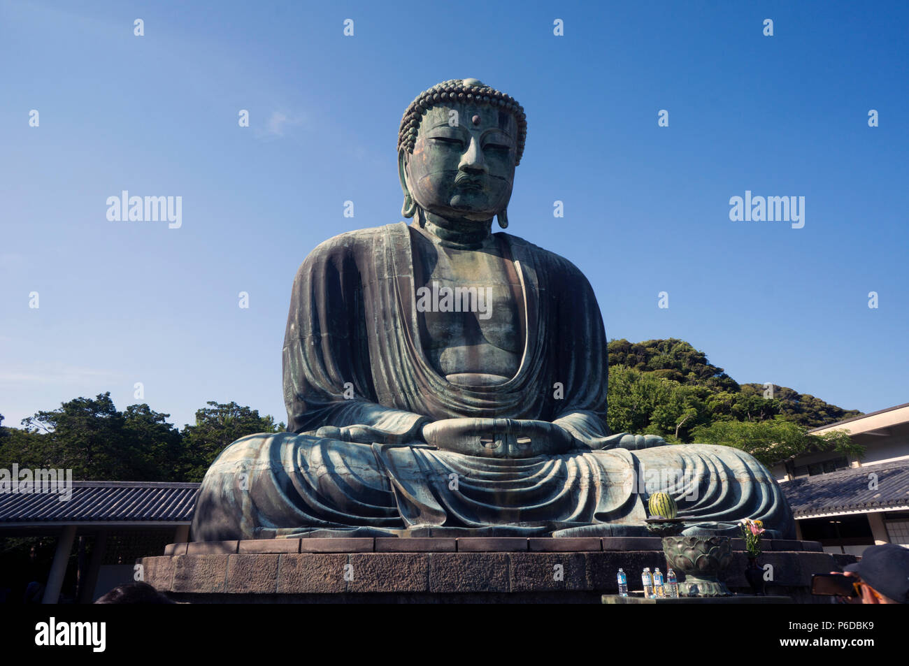 Kōtoku-in der Jōdo-shū buddhistischen Tempel in der Stadt Kamakura in der Präfektur Kanagawa, Japan Stockfoto