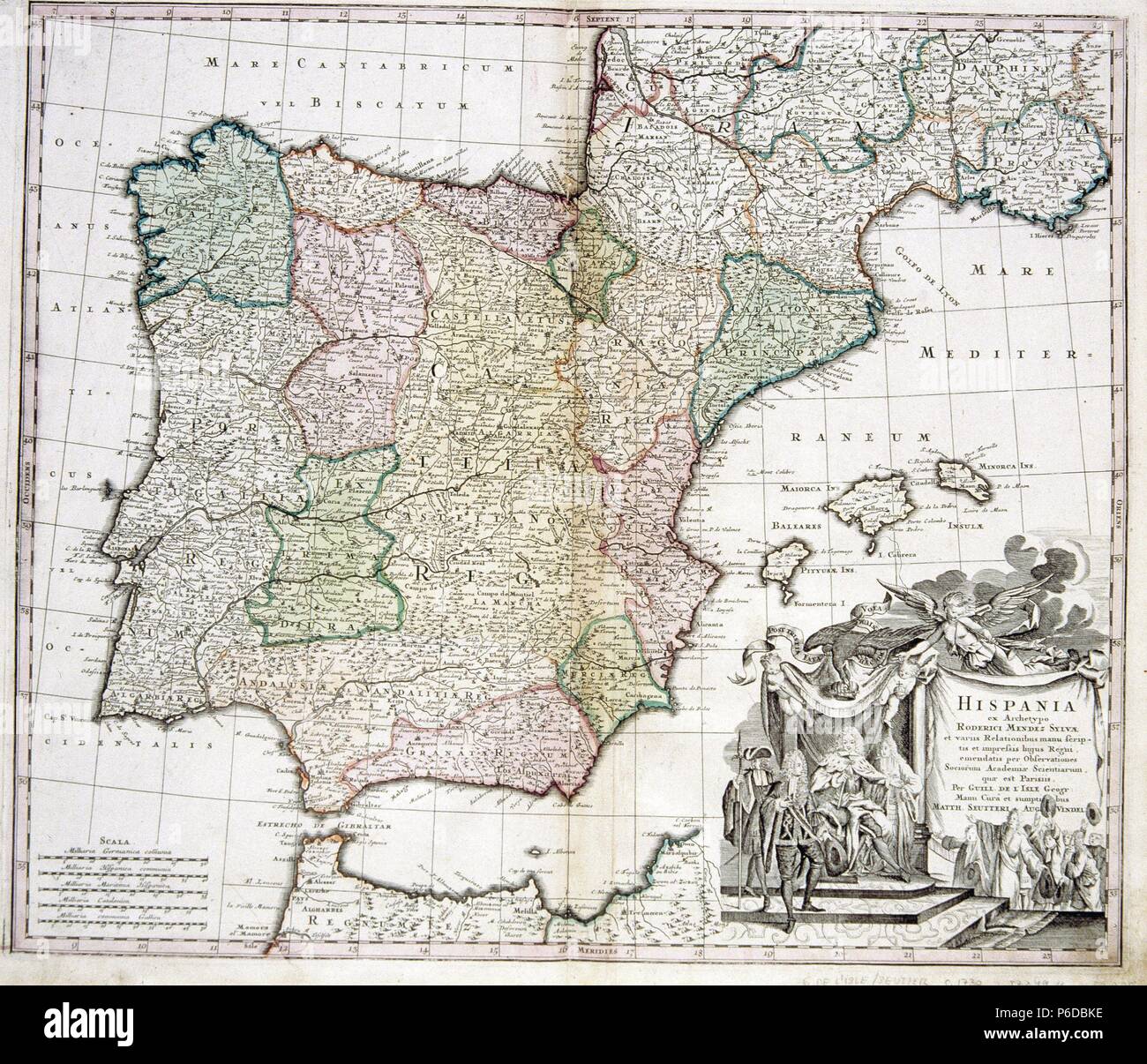 1730 karte -Fotos und -Bildmaterial in hoher Auflösung – Alamy