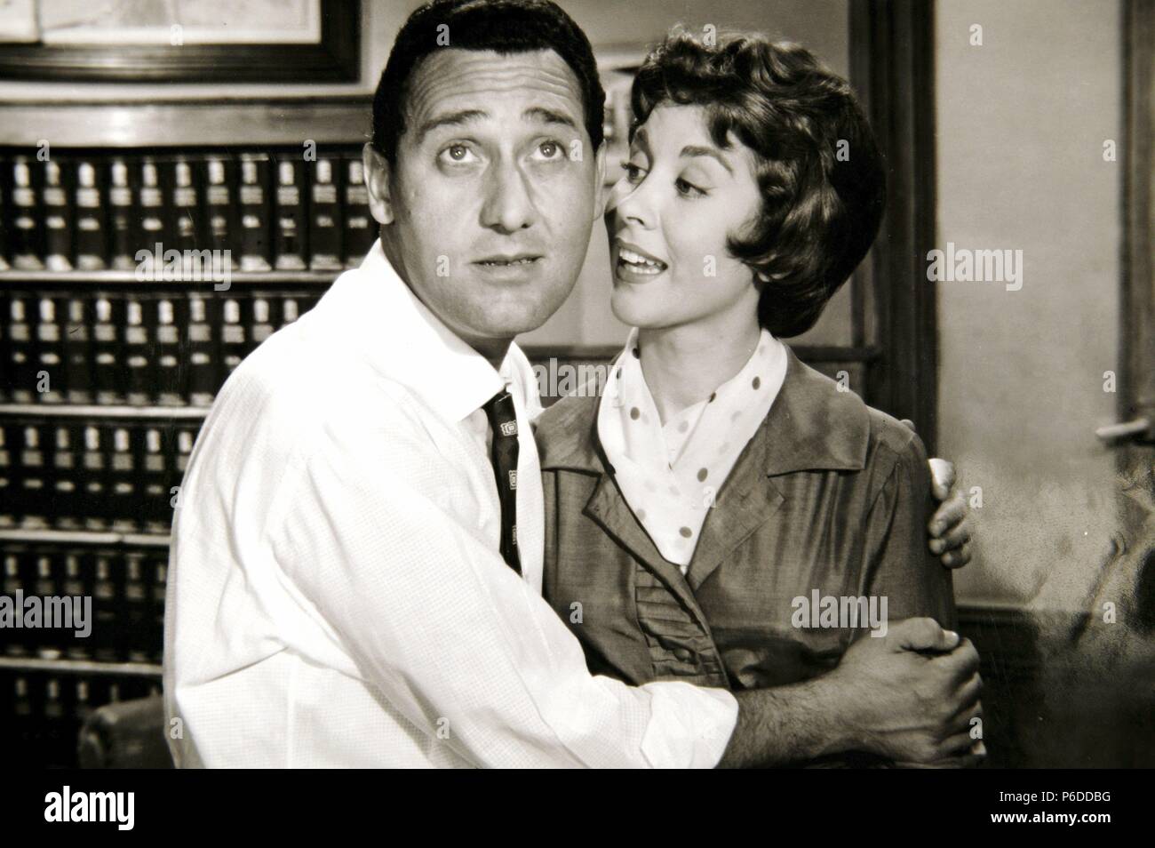 PELICULA: EL MARIDO, 1958. Direktor, Nanni Loy, FERNANDO PALACIOS. ACTORES, AURORA BAUTISTA, Alberto Sordi. Stockfoto