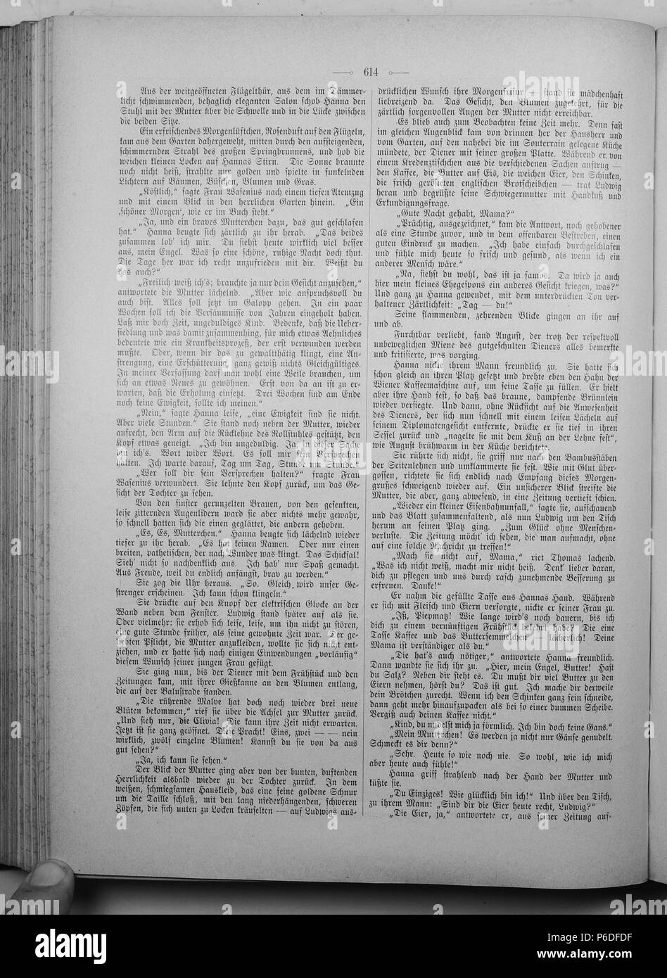 . Gartenlaube sterben. English: Seite 614 aus 'Die Gartenlaube'. Englisch: Seite 614 aus der Zeitschrift Die Gartenlaube für 1897. Extrahierte Bild (falls vorhanden): Datei: Die Gartenlaube (1897) b 614.jpg - Hochauflösende,  2,5 MB. English: keine Bildunterschrift Englisch: keine Bildunterschrift. N/A 31 Gartenlaube (1897) 614 Sterben Stockfoto