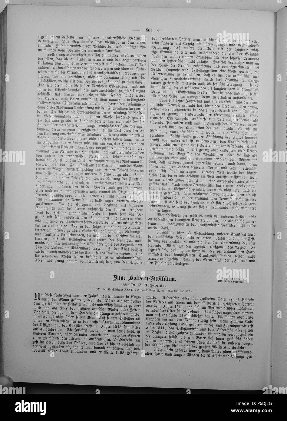 . Gartenlaube sterben. English: Seite 864 aus 'Die Gartenlaube'. Englisch: Seite 864 aus der Zeitschrift Die Gartenlaube für 1897. Extrahierte Bild (falls vorhanden): Datei: Die Gartenlaube (1897) b 864.jpg - Hochauflösende,  2,5 MB. English: keine Bildunterschrift Englisch: keine Bildunterschrift. N/A 32 Gartenlaube (1897) 864 Sterben Stockfoto