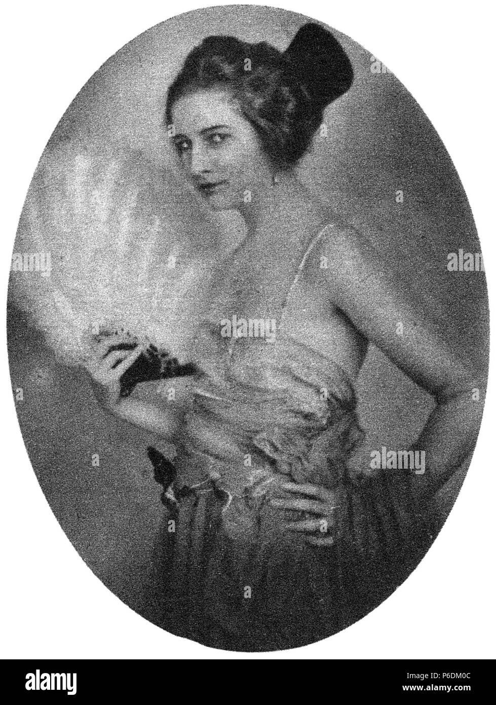 63 Minny Erfmann 1921 Franz X. Setzer Stockfoto