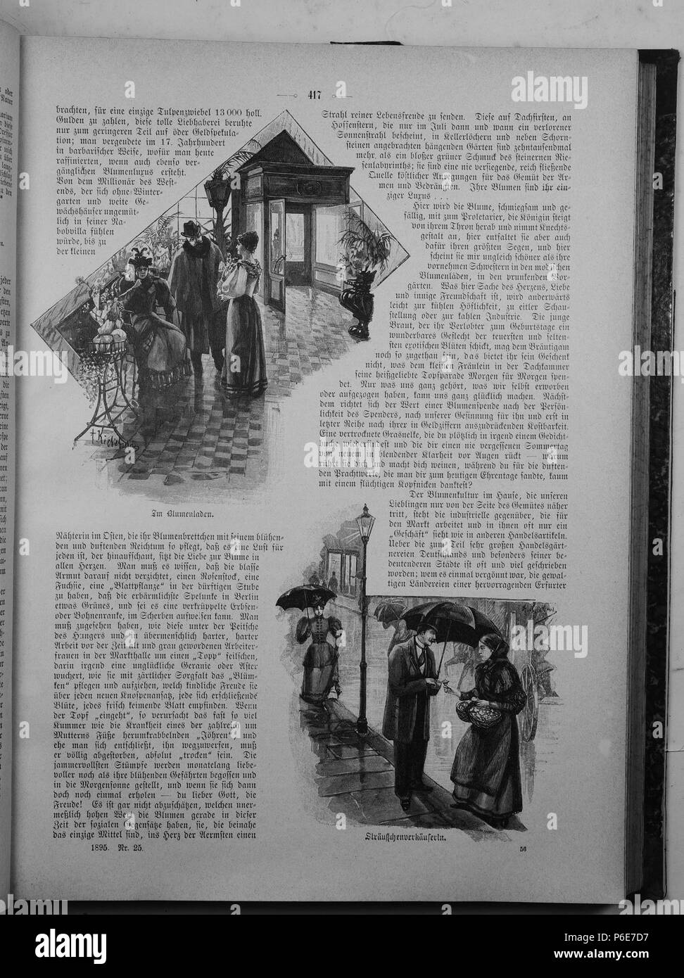 . Gartenlaube sterben. English: Seite 417 aus 'Die Gartenlaube'. Englisch: Seite 417 aus der Zeitschrift Die Gartenlaube für das Jahr 1895. Extrahierte Bild (falls vorhanden): Datei: Die Gartenlaube (1895) b 417.jpg - Hochauflösende,  2,5 MB. English: keine Bildunterschrift Englisch: keine Bildunterschrift. N/A 20 Gartenlaube (1895) 417 Sterben Stockfoto