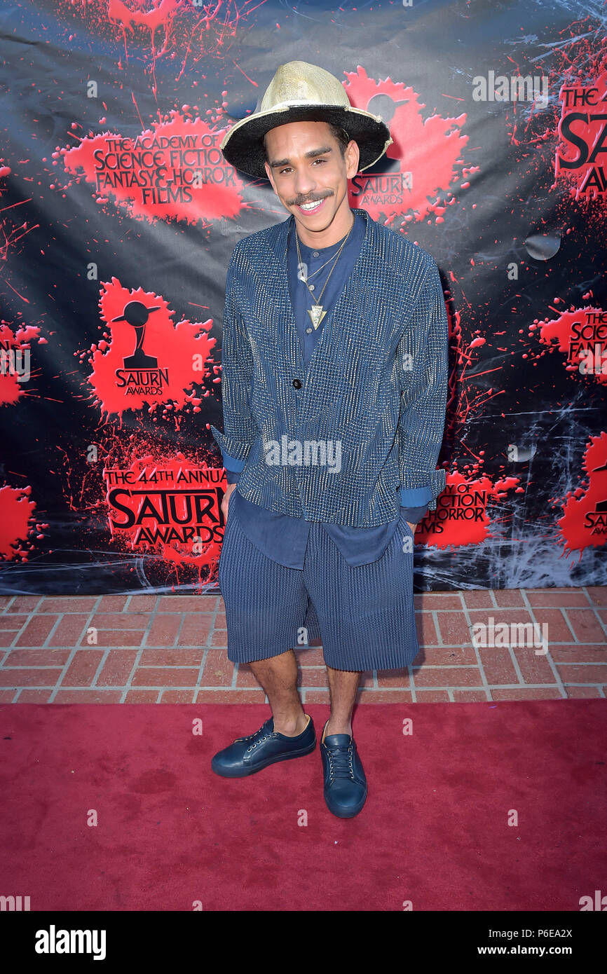 Ray Santiago die Teilnahme an der 44. jährlichen Saturn Awards 2018 in Castaway am 27. Juni 2018 in Burbank, Kalifornien. Stockfoto