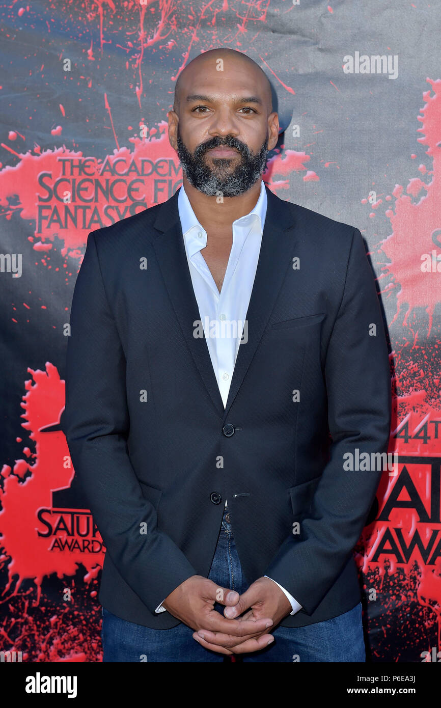 Khary Payton die Teilnahme an der 44. jährlichen Saturn Awards 2018 in Castaway am 27. Juni 2018 in Burbank, Kalifornien. Stockfoto