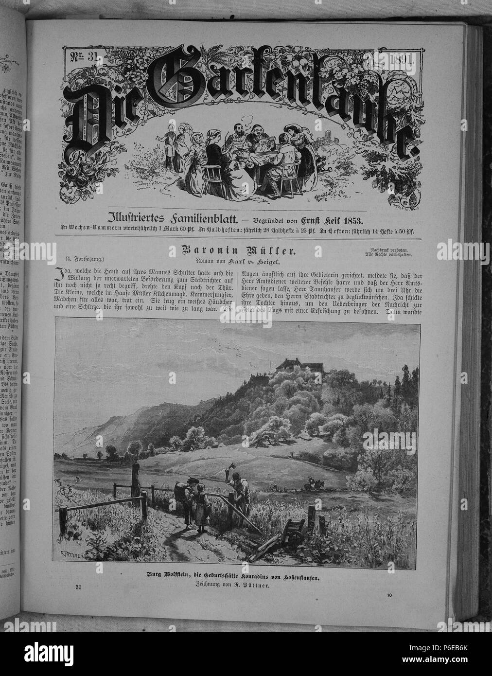 . Gartenlaube sterben. English: Seite 517 aus 'Die Gartenlaube'. Englisch: Seite 517 aus der Zeitschrift Die Gartenlaube für 1891. Extrahierte Bild (falls vorhanden): Datei: Die Gartenlaube (1891) b 517.jpg - Hochauflösende,  2,5 MB. English: keine Bildunterschrift Englisch: keine Bildunterschrift. N/A 15 Gartenlaube (1891) 517 Sterben Stockfoto