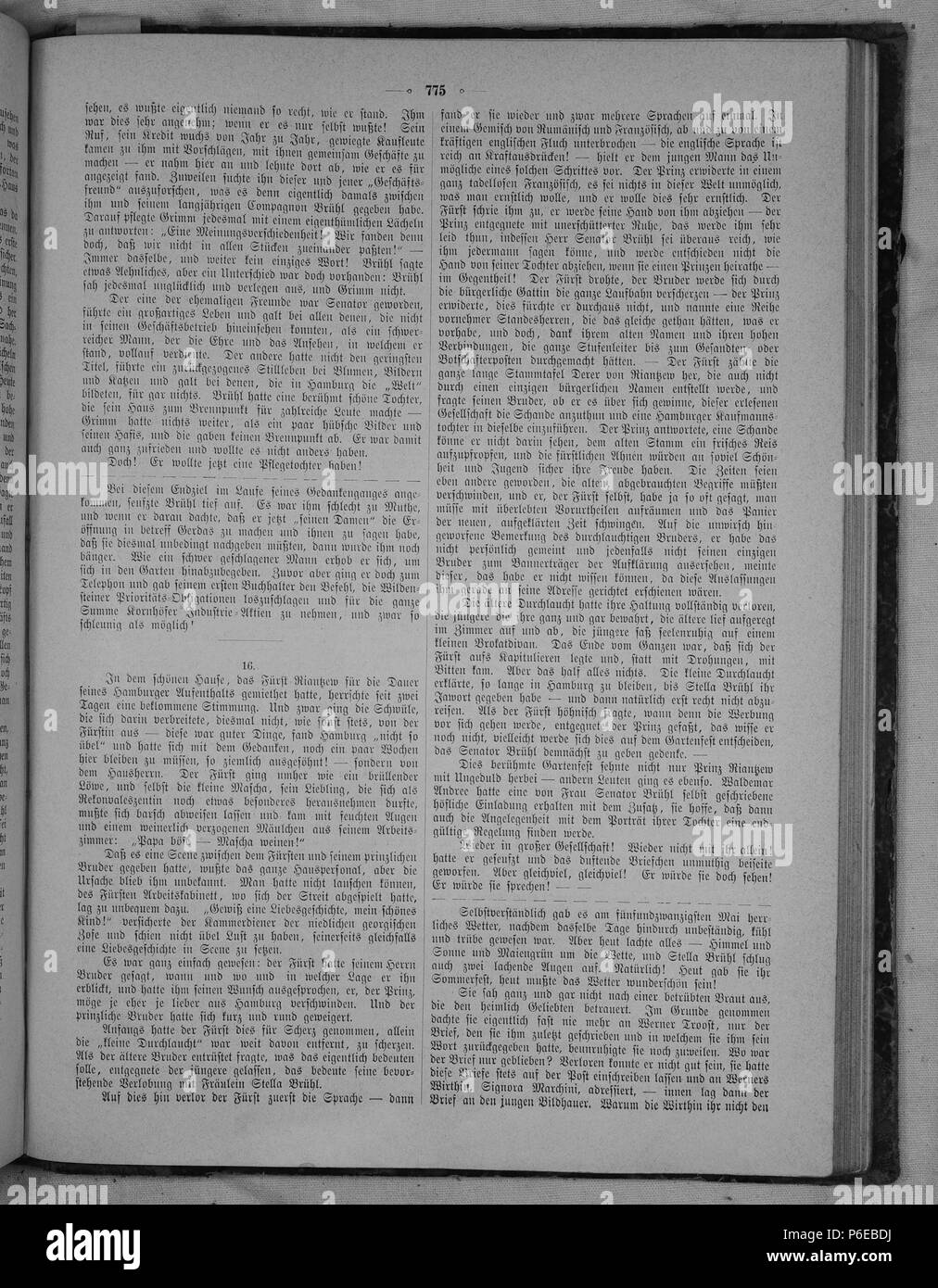 . Gartenlaube sterben. English: Seite 775 aus 'Die Gartenlaube'. Englisch: Seite 775 von Zeitschrift Die Gartenlaube für 1891. Extrahierte Bild (falls vorhanden): Datei: Die Gartenlaube (1891) b 775.jpg - Hochauflösende,  2,5 MB. English: keine Bildunterschrift Englisch: keine Bildunterschrift. N/A17 Gartenlaube (1891) 775 Sterben Stockfoto
