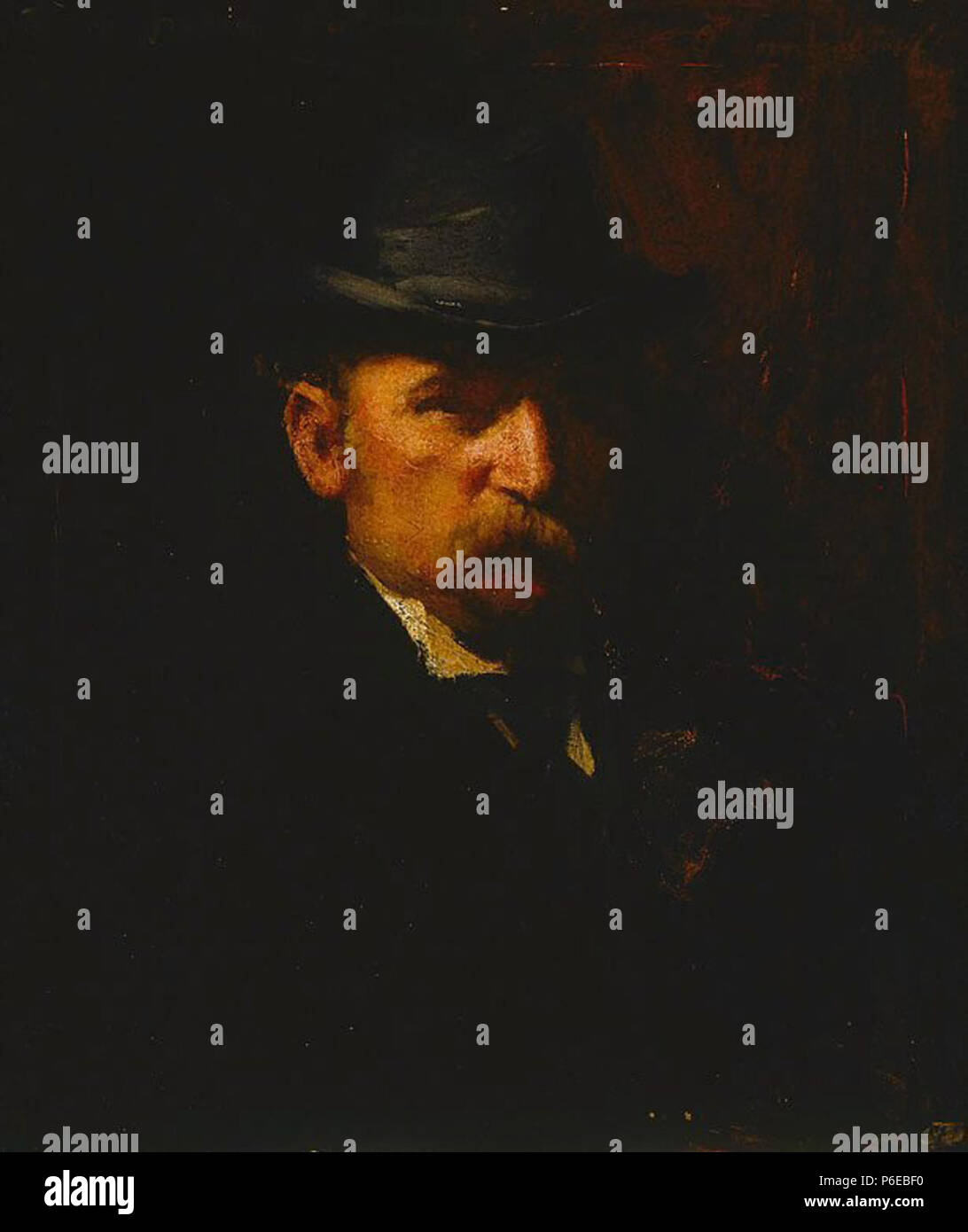 . Portrait von John Ford Paterson 1896 56 John longstaff - Portrait von John Ford Paterson Stockfoto