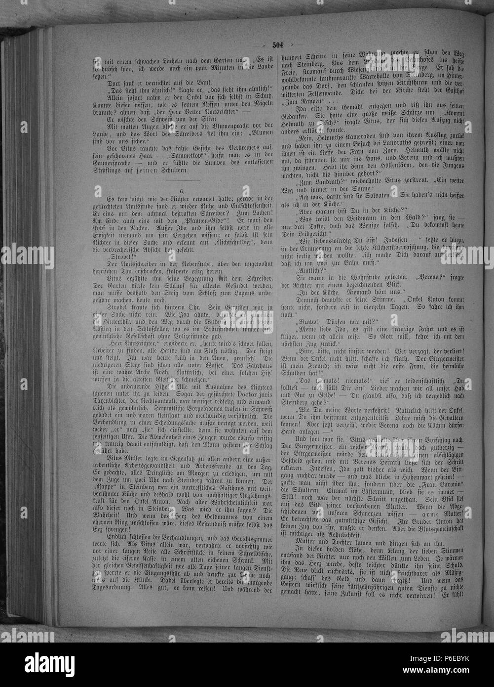 . Gartenlaube sterben. English: Seite 504 aus 'Die Gartenlaube'. Englisch: Seite 504 aus der Zeitschrift Die Gartenlaube für 1891. Extrahierte Bild (falls vorhanden): Datei: Die Gartenlaube (1891) b504.jpg - Hochauflösende,  2,5 MB. English: keine Bildunterschrift Englisch: keine Bildunterschrift. N/A 15 Gartenlaube (1891) 504 Sterben Stockfoto