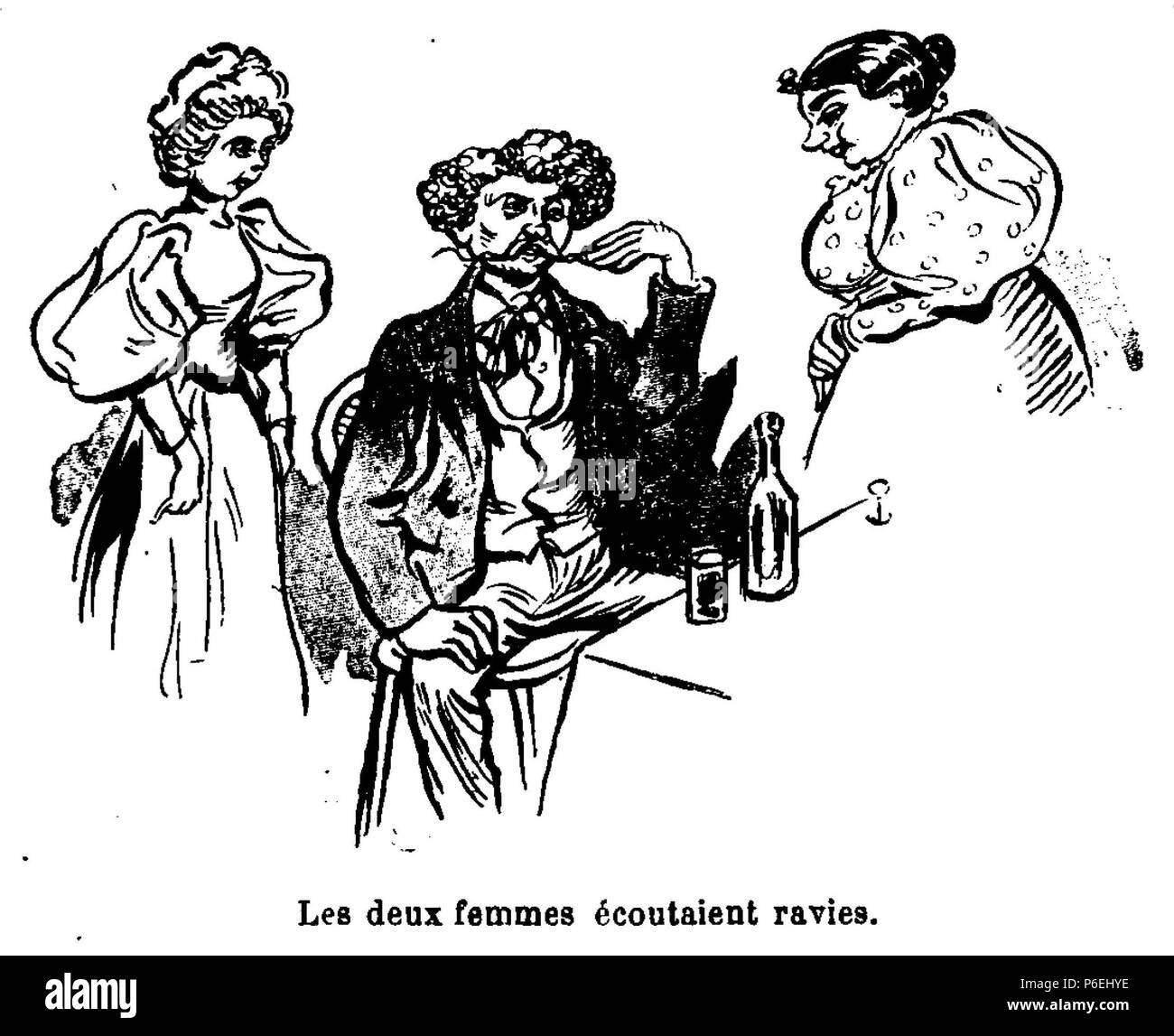 4 Allais-L'Arroseur-067 Stockfoto