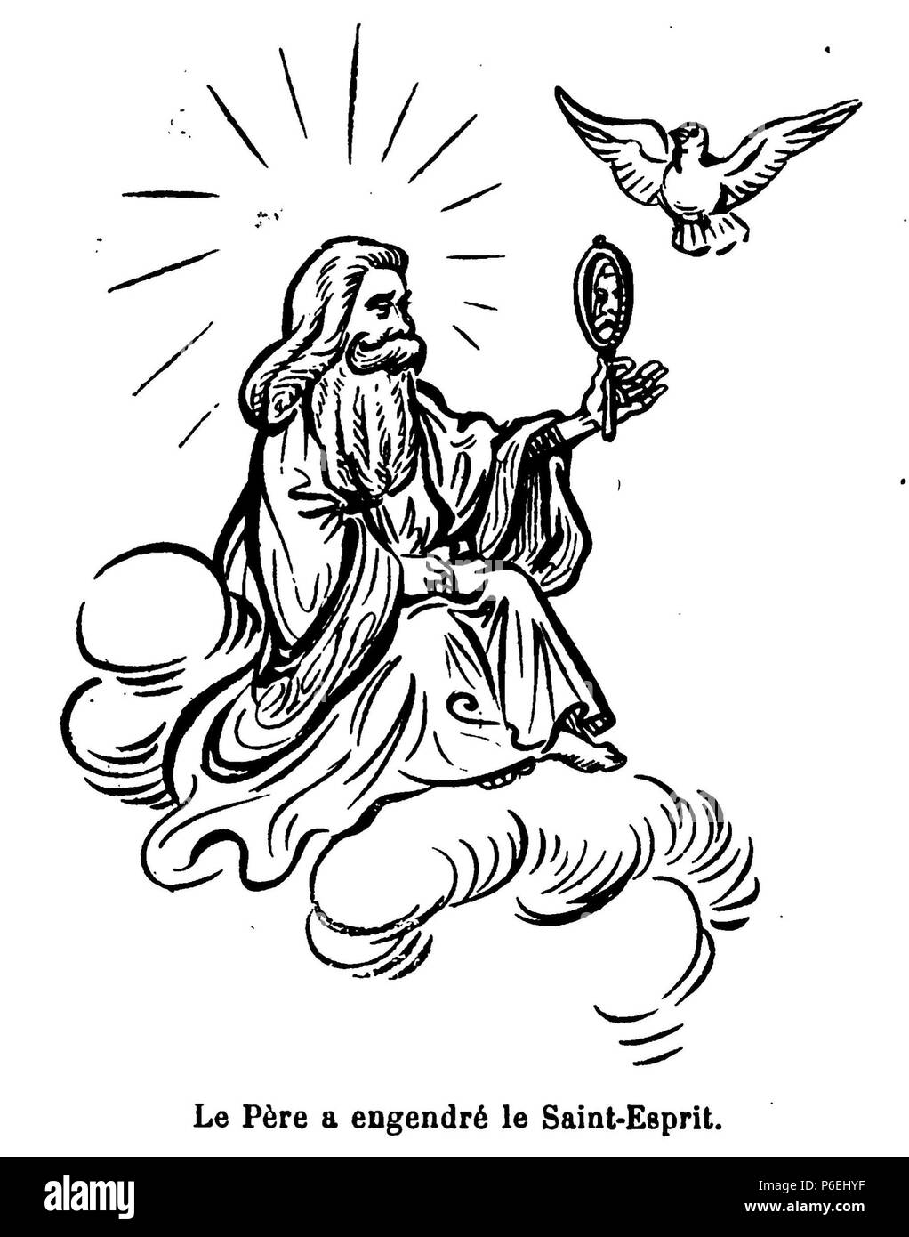 4 Allais-L'Arroseur-098 Stockfoto