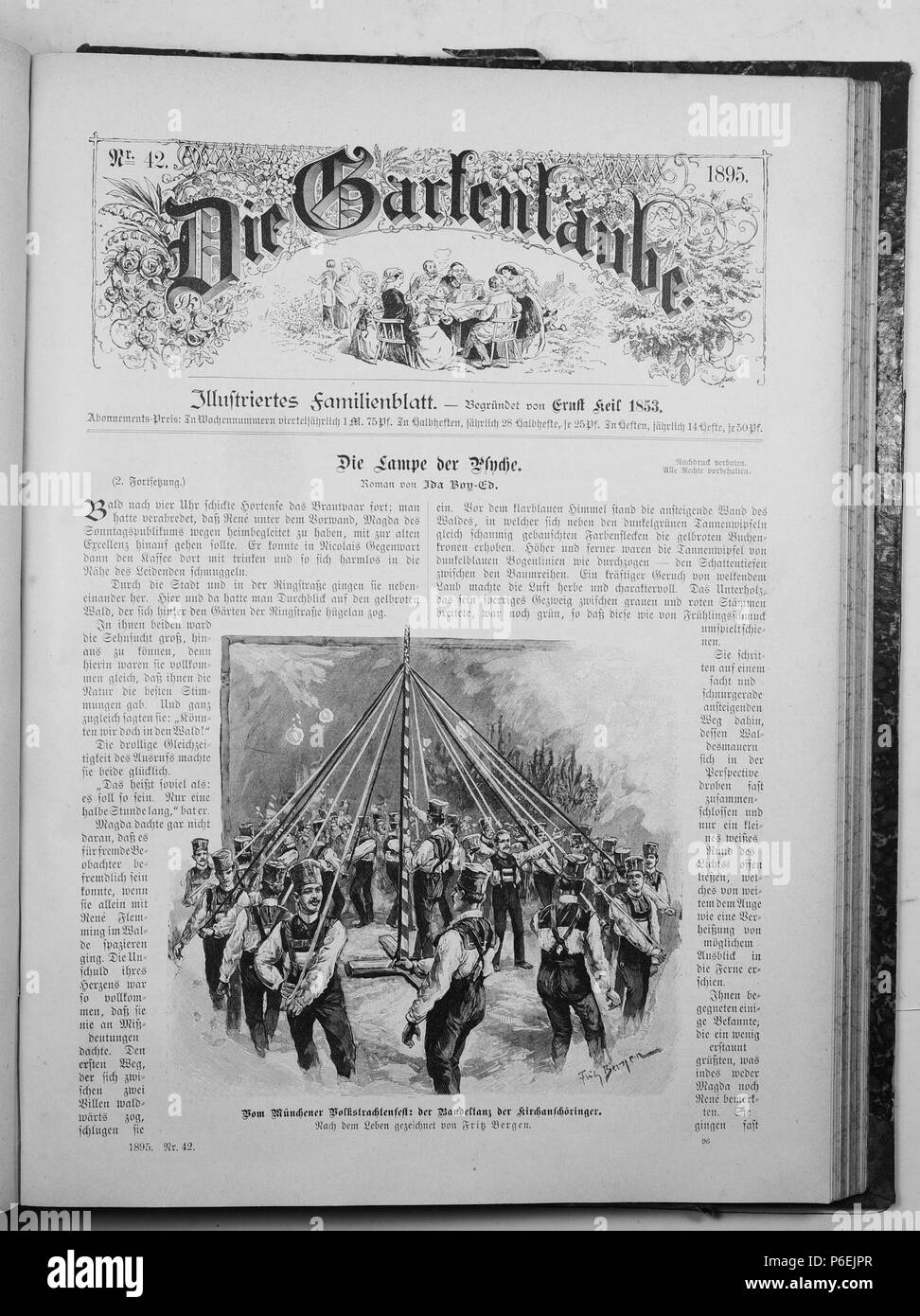 . Gartenlaube sterben. English: Seite 709 aus 'Die Gartenlaube'. Englisch: Seite 709 aus der Zeitschrift Die Gartenlaube für das Jahr 1895. Extrahierte Bild (falls vorhanden): Datei: Die Gartenlaube (1895) b 709.jpg - Hochauflösende,  2,5 MB. English: keine Bildunterschrift Englisch: keine Bildunterschrift. N/A22 Gartenlaube (1895) 709 Sterben Stockfoto