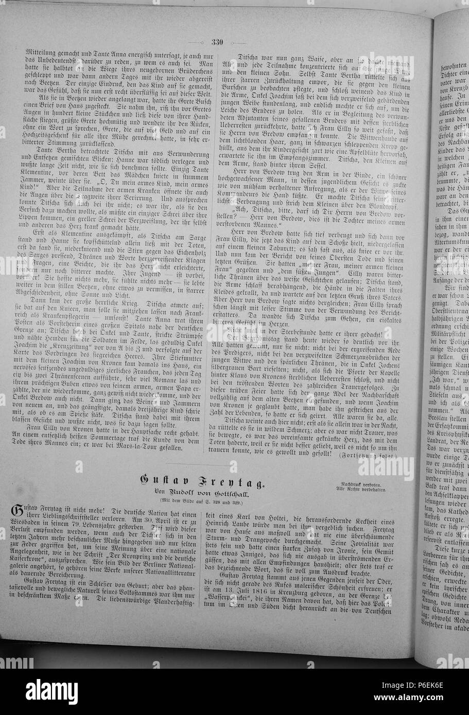 . Gartenlaube sterben. English: Seite 330 aus 'Die Gartenlaube'. Englisch: Seite 330 aus der Zeitschrift Die Gartenlaube für das Jahr 1895. Extrahierte Bild (falls vorhanden): Datei: Die Gartenlaube (1895) b330.jpg - Hochauflösende,  2,5 MB. English: keine Bildunterschrift Englisch: keine Bildunterschrift. N/A 20 Gartenlaube (1895) 330 Sterben Stockfoto