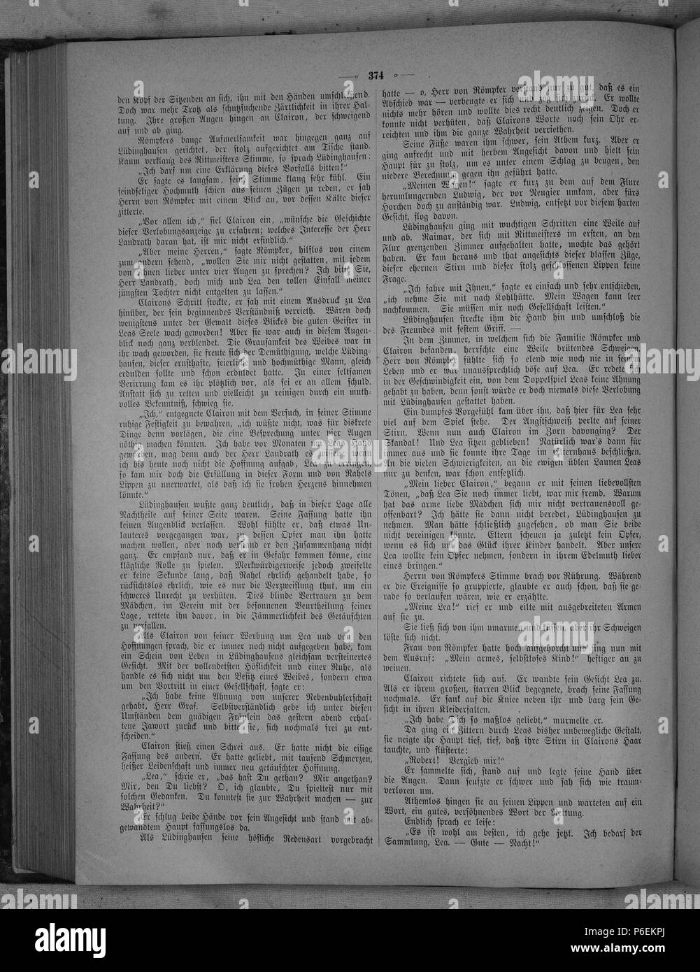 . Gartenlaube sterben. English: Seite 374 aus 'Die Gartenlaube'. Englisch: Seite 374 aus der Zeitschrift Die Gartenlaube für 1891. Extrahierte Bild (falls vorhanden): Datei: Die Gartenlaube (1891) b 374.jpg - Hochauflösende,  2,5 MB. English: keine Bildunterschrift Englisch: keine Bildunterschrift. N/A 15 Gartenlaube (1891) 374 Sterben Stockfoto