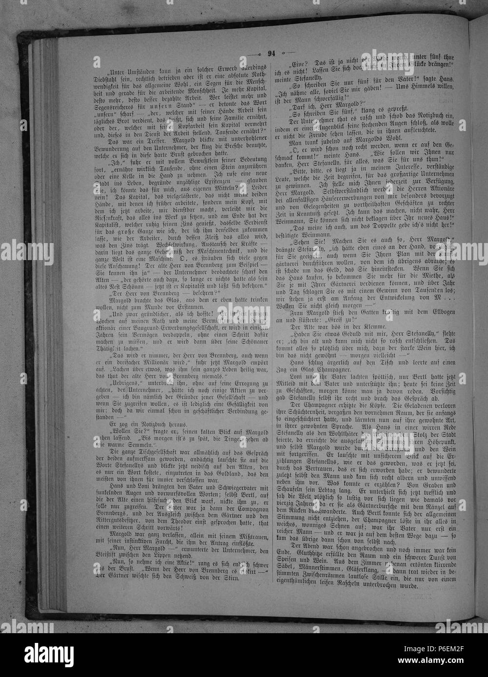 . Gartenlaube sterben. English: Seite 94 aus 'Die Gartenlaube'. Englisch: Seite 94 aus der Zeitschrift Die Gartenlaube für 1891. Extrahierte Bild (falls vorhanden): Datei: Sterben b094 Gartenlaube (1891).jpg - Hochauflösende,  2,5 MB. English: keine Bildunterschrift Englisch: keine Bildunterschrift. N/A13 die Gartenlaube (1891) 094 Sterben Stockfoto