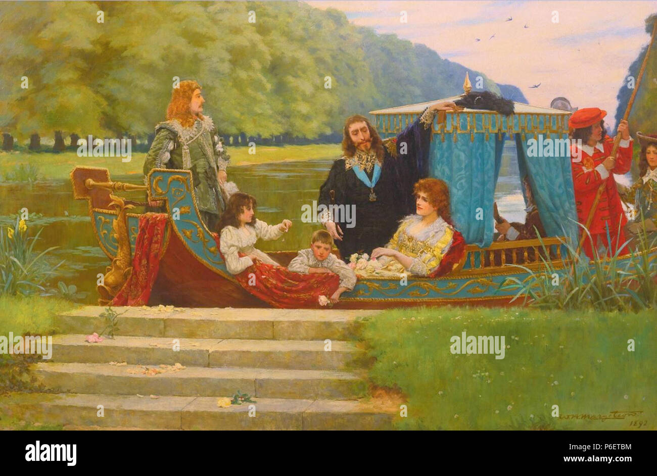 (William Henry Margetson; 1861,- 2 1940,,) -. ========================================================= William Henry Margetson (London, Dezember 1861 - Wallingford, Oxfordshire, 2. Januar 1940) war ein englischer Maler und Illustrator, vor allem für seine ästhetischen Porträts von Frauen bekannt. www.youtube.com/watchv=E5dMXiSpfEE. 13 September 2016, 13:10 81 William Henry Margetson 095 (25529017958) Stockfoto
