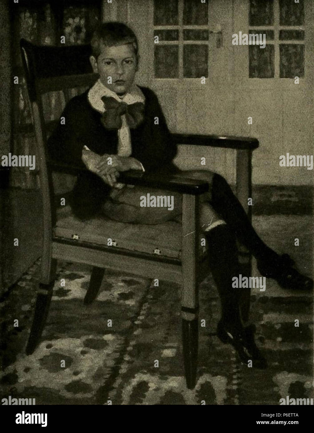 Fritz Erler - Knabenbildnis 1913. 1913 49 Fritz Erler - Knabenbildnis 1913 Stockfoto